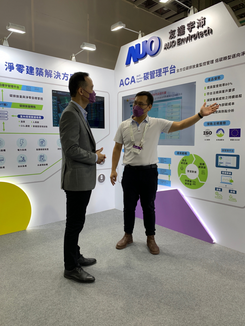 beats365宇沛结合大数据与自主研发的ACA碳管理平台，精准分析碳排数据盘查及管理