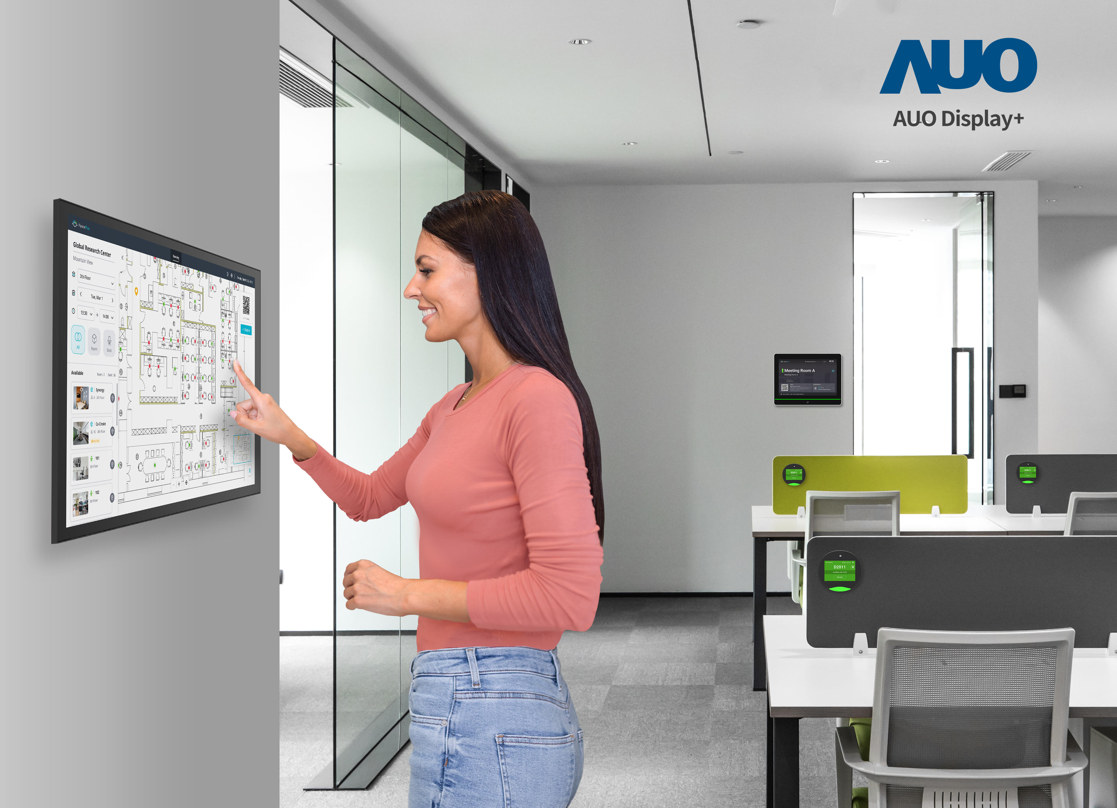 达擎会议空间管理解决方案可应用于空间预约和管理流程，将办公空间的查询、预约和保留等流程自动化，为用户提供更灵活、弹性的工作模式