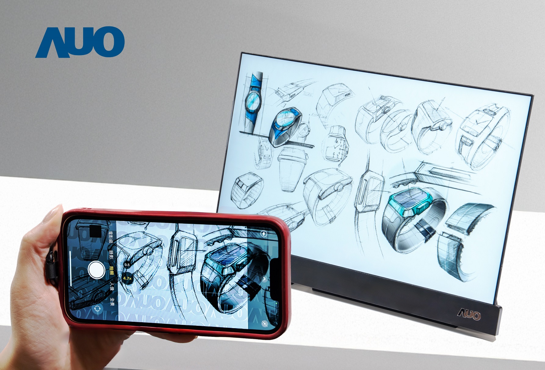 beats36516吋防窥显示器，采用人眼无法察觉、相机拍摄时才显现的隐藏式水印技术，未来可结合AI镜头侦测周围环境，实时开启或关闭水印，大幅提升在公共场域使用显示器的安全性