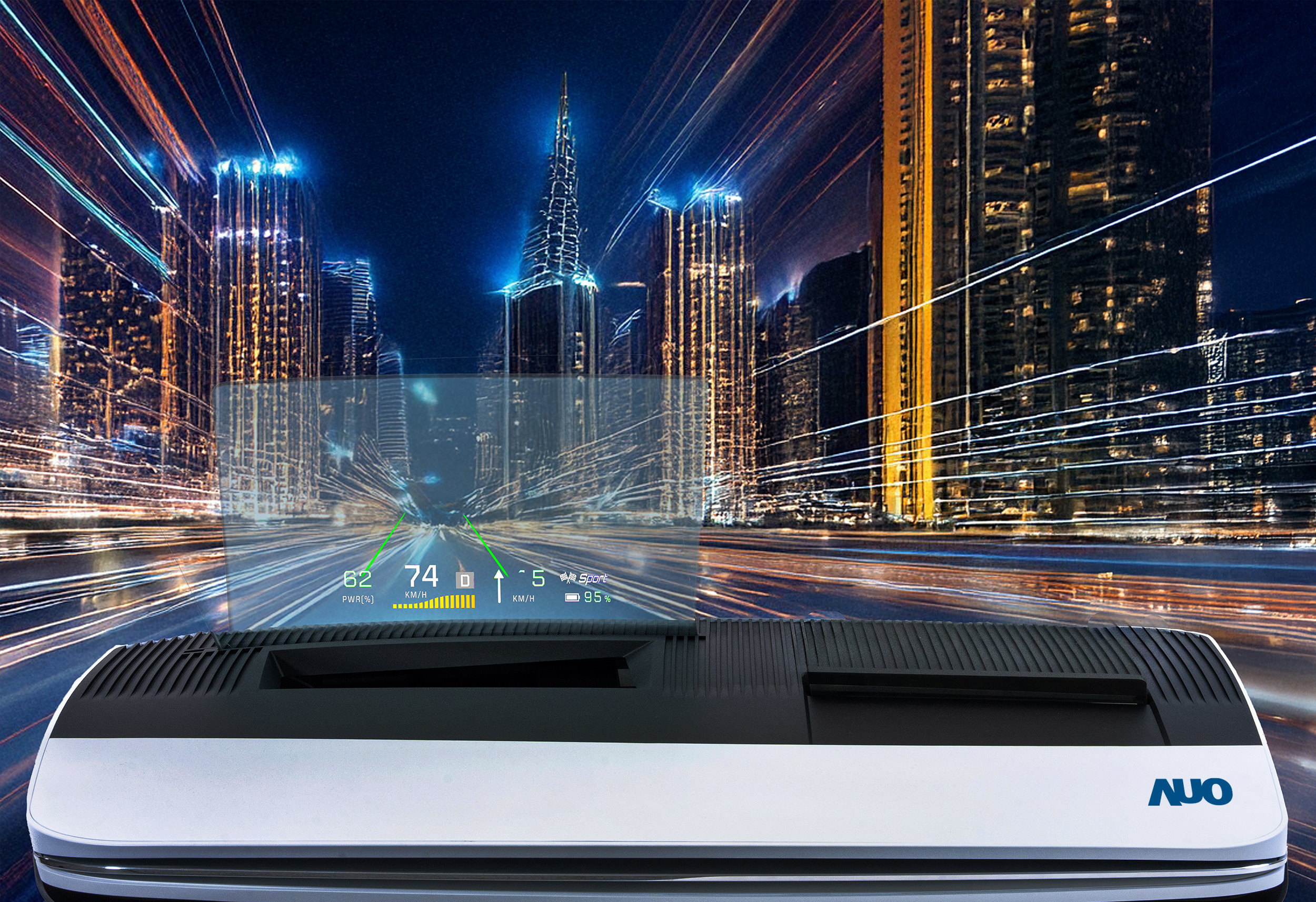 beats365推出13吋Micro LED抬头显示器，提供高入眼亮度、高色彩饱和度的显示质量，在阳光下或黑暗中都清晰可见，并利用Micro LED模块体积小的优势，解决车用空间有限的痛点