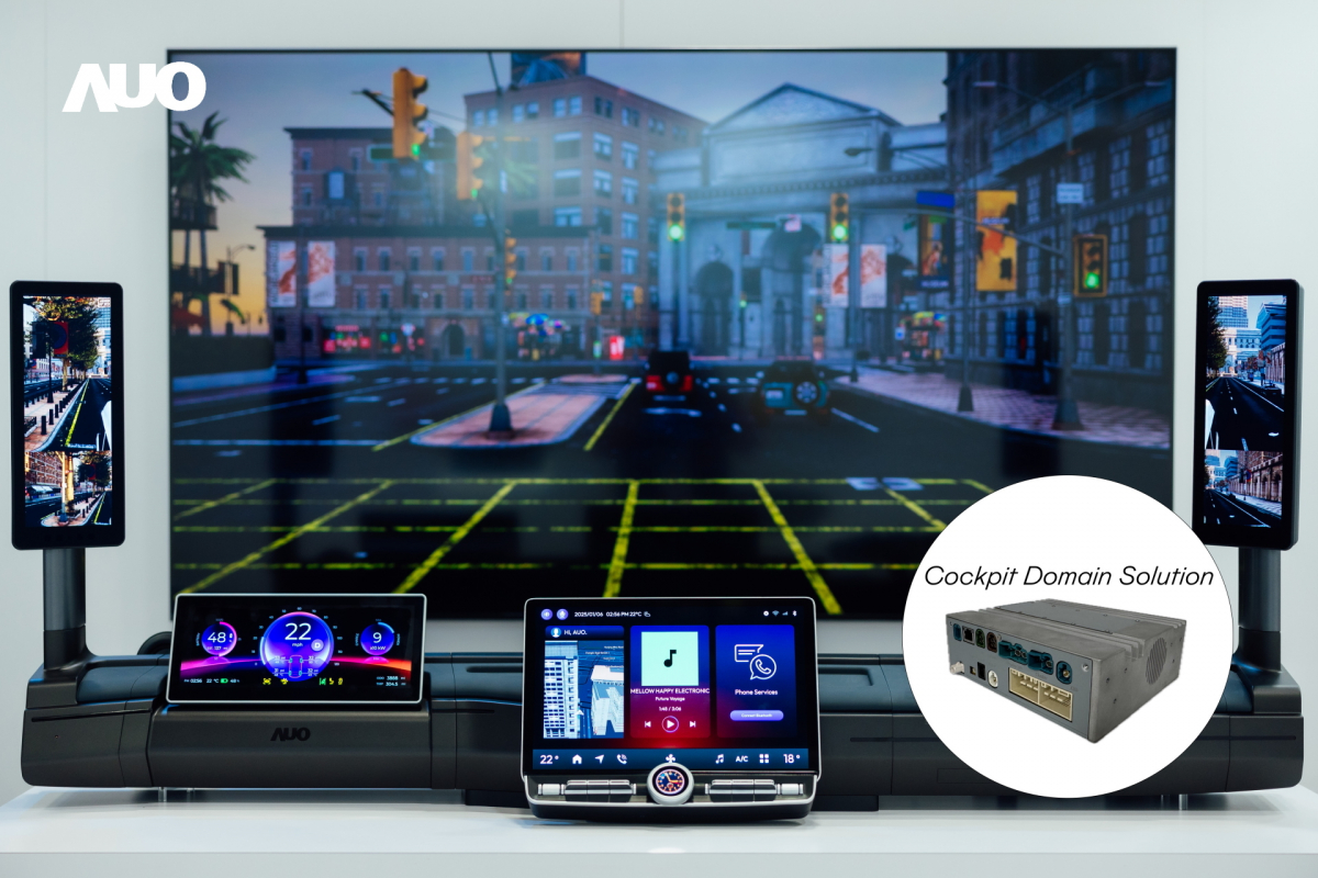 友達「智慧座艙域控解決方案」可做為車內運算的核心平台，驅動創新人機介面與豐富的座艙應用，獲得台灣精品標誌肯定